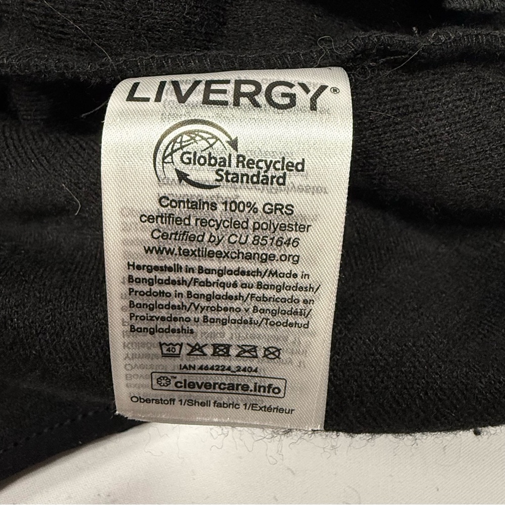 Gorpcore Full Zip Black Sherpa Fleece Utility Jacket Size M Medium - Picture 8 of 9